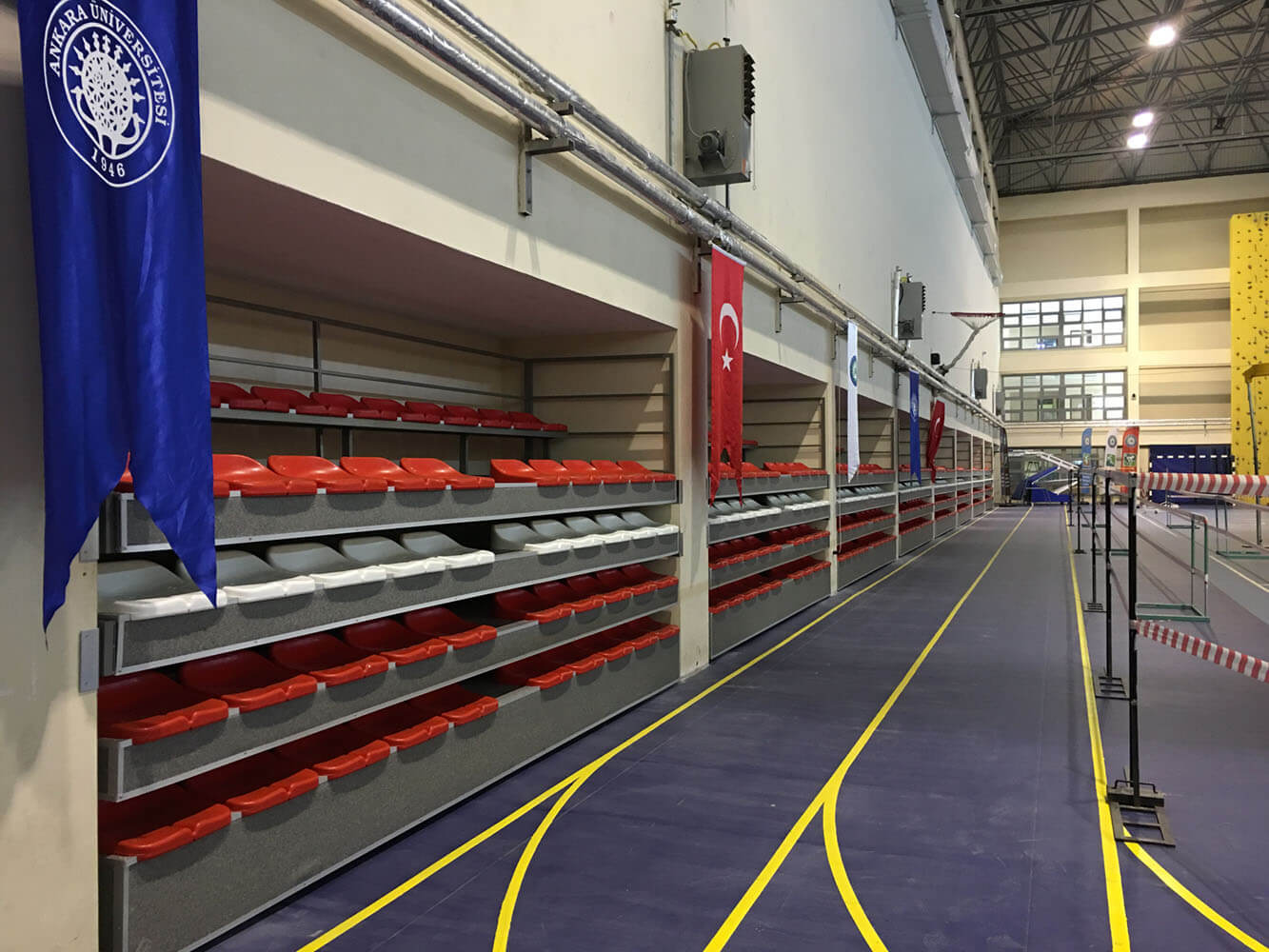 ANKARA �N�VERS�TES� SPOR B�L�MLER� FAK�LTES� TELESKOP�K TR�B�N